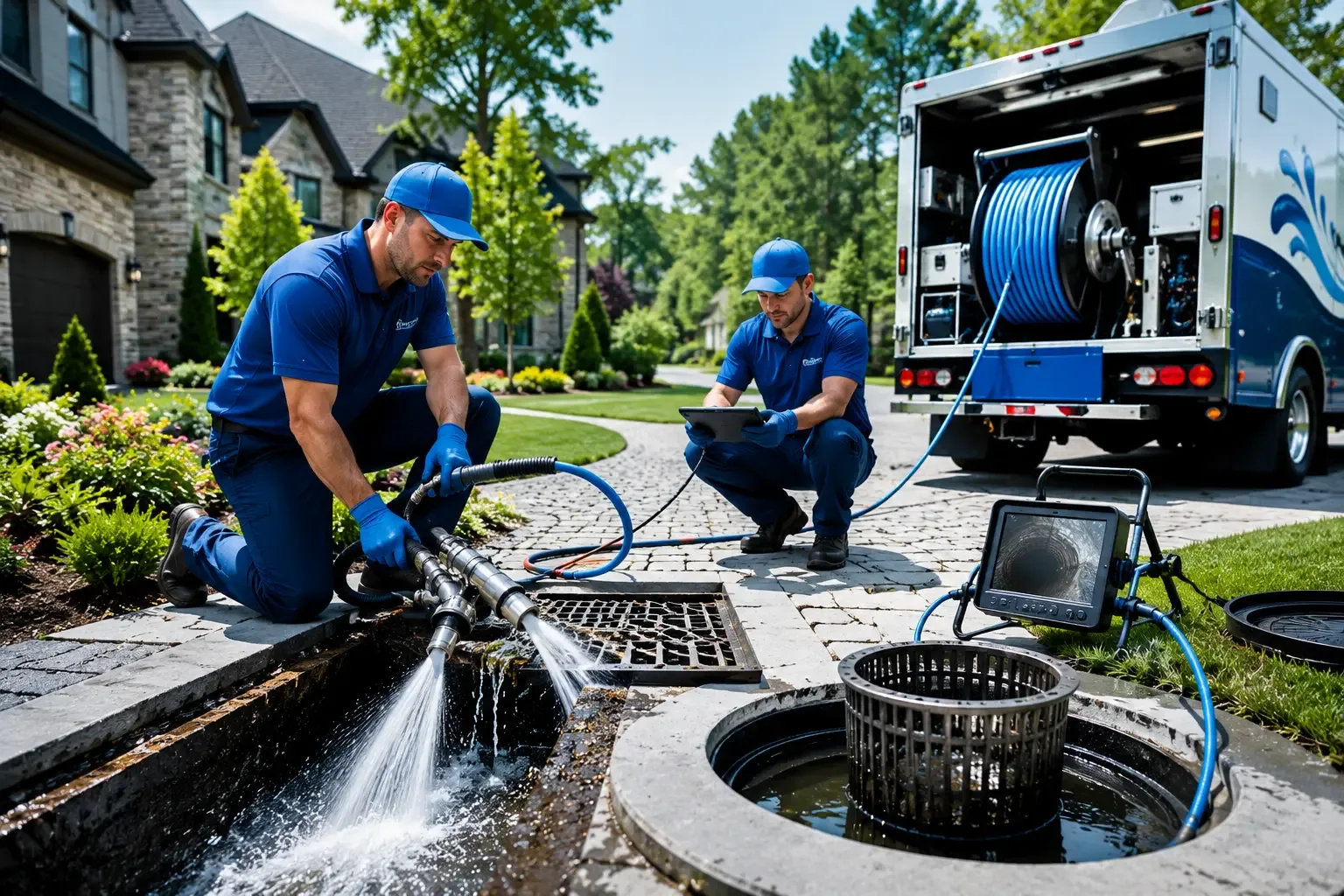 Local outdoor drain cleaning professionals in Manchaca, TX
